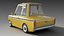 3D cartoon car toon model