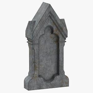 tombstone 01 3D model