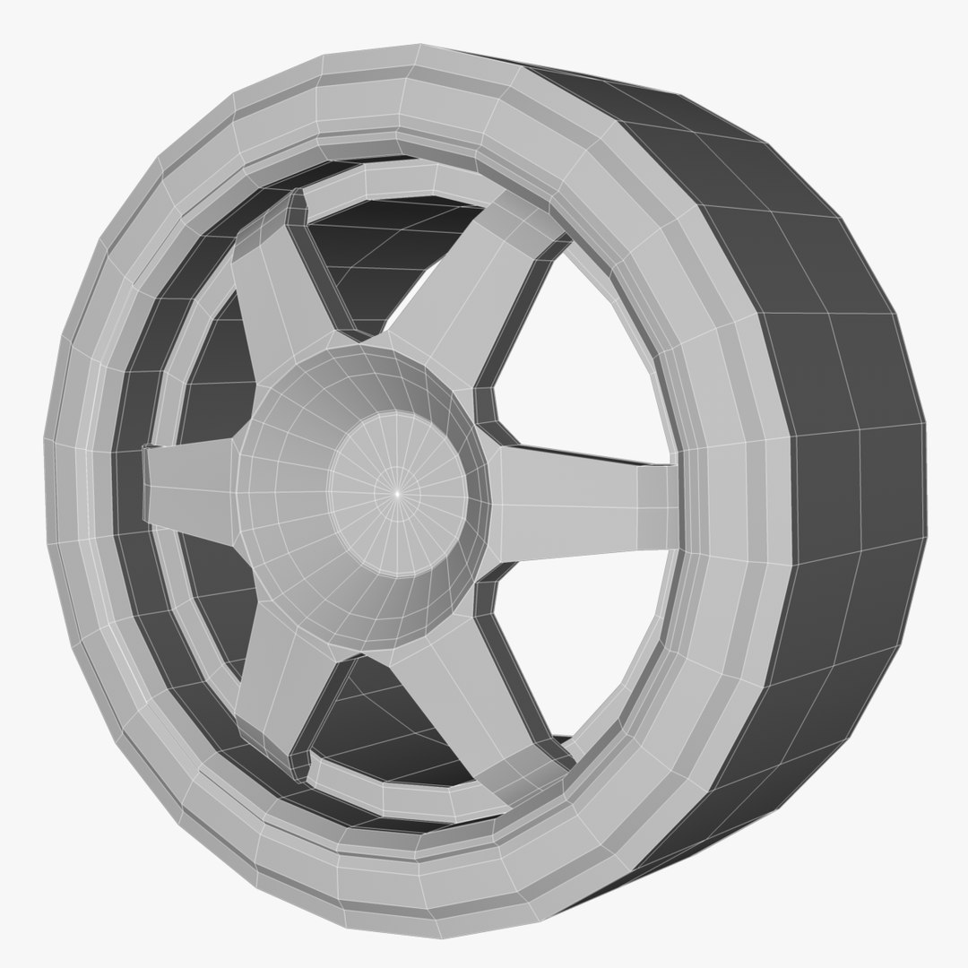 3d Wheel Sport Car Rim Model