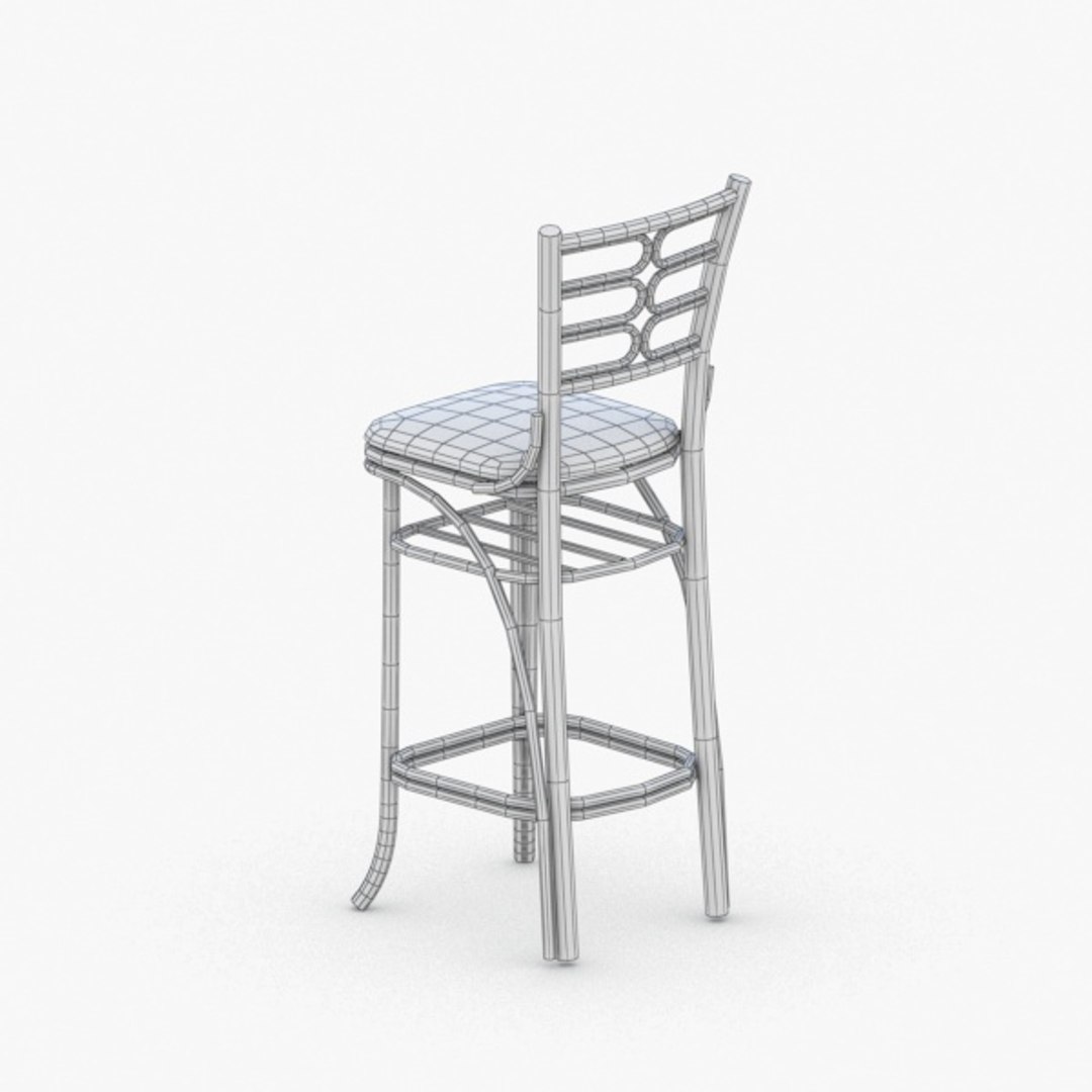- chair stool model - TurboSquid 1259618