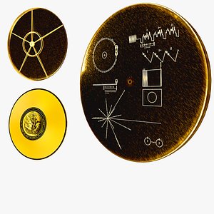 golden record 3D