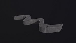 Modern Outdoor Bench