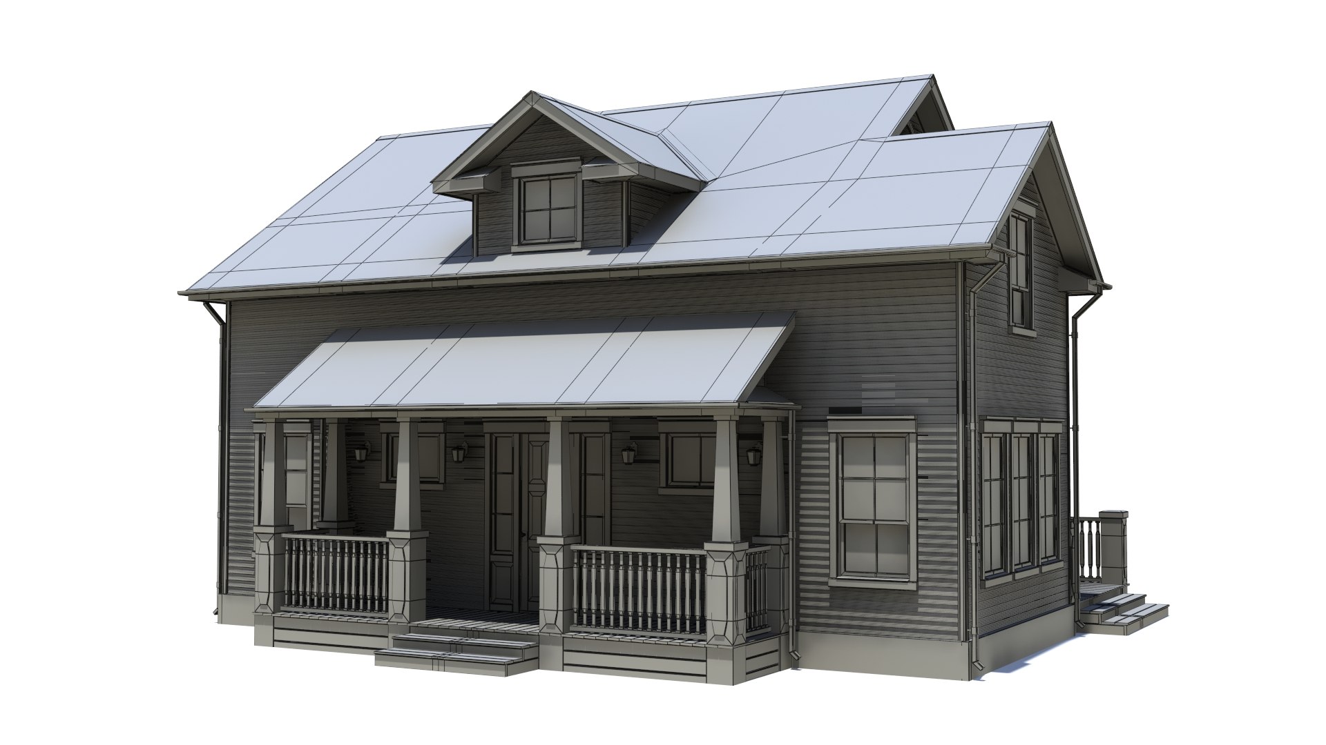 3D Hi-poly Cottages Collection Vol 18 - TurboSquid 1957844