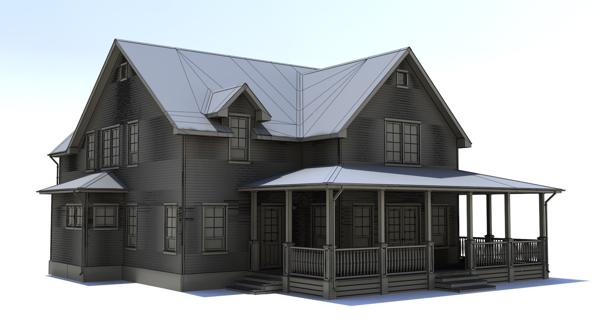 3D Hi-poly Cottages Collection Vol 18 - TurboSquid 1957844