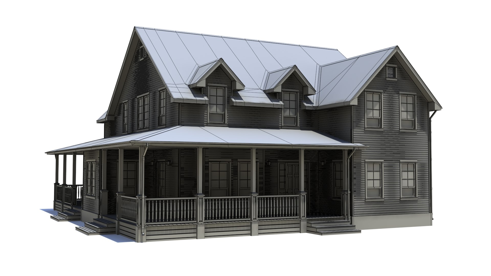 3D Hi-poly Cottages Collection Vol 18 - TurboSquid 1957844