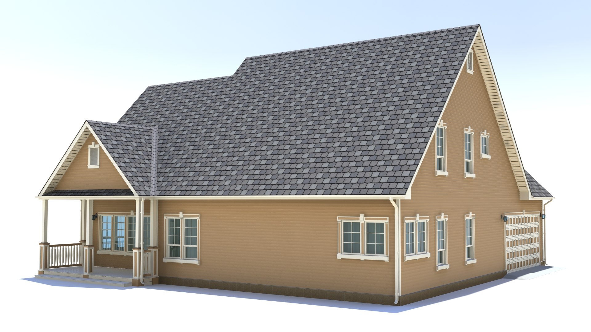3D Hi-poly Cottages Collection Vol 18 - TurboSquid 1957844