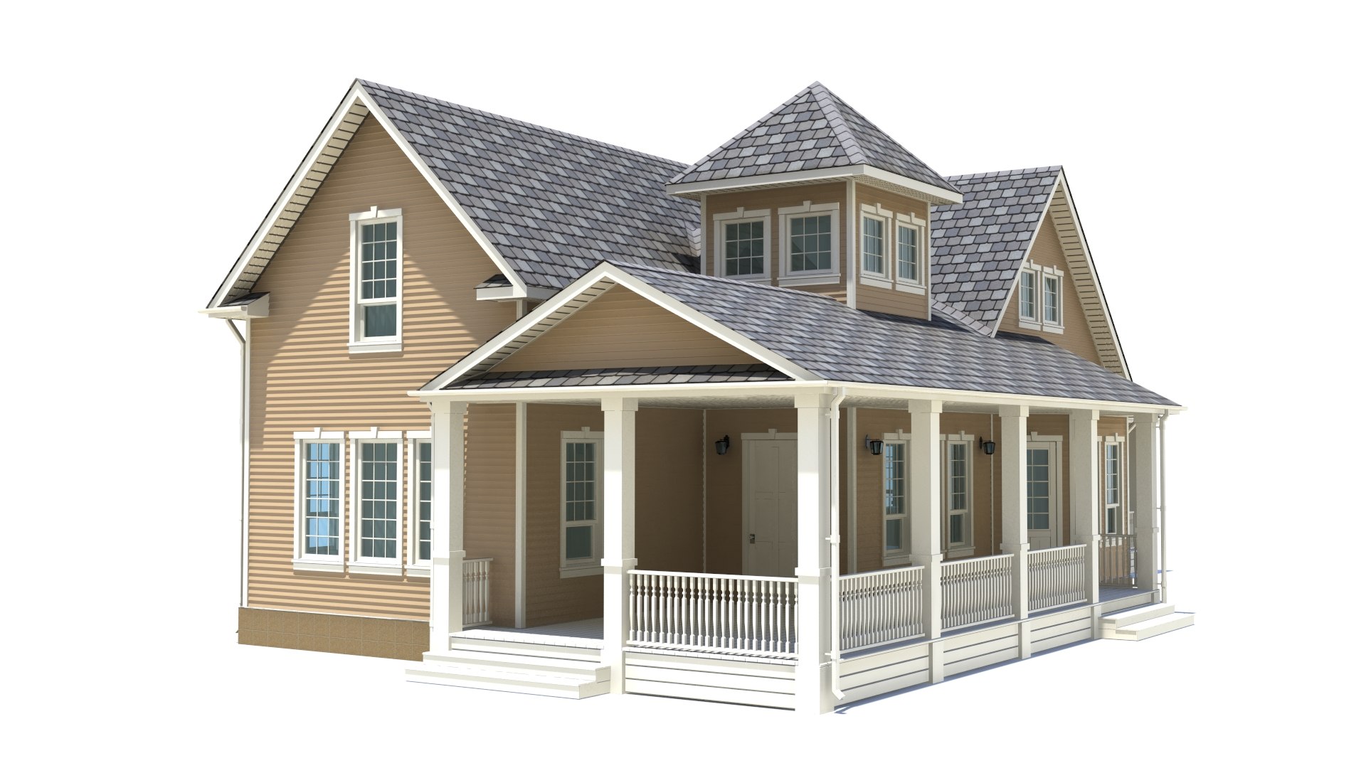 3D Hi-poly Cottages Collection Vol 18 - TurboSquid 1957844