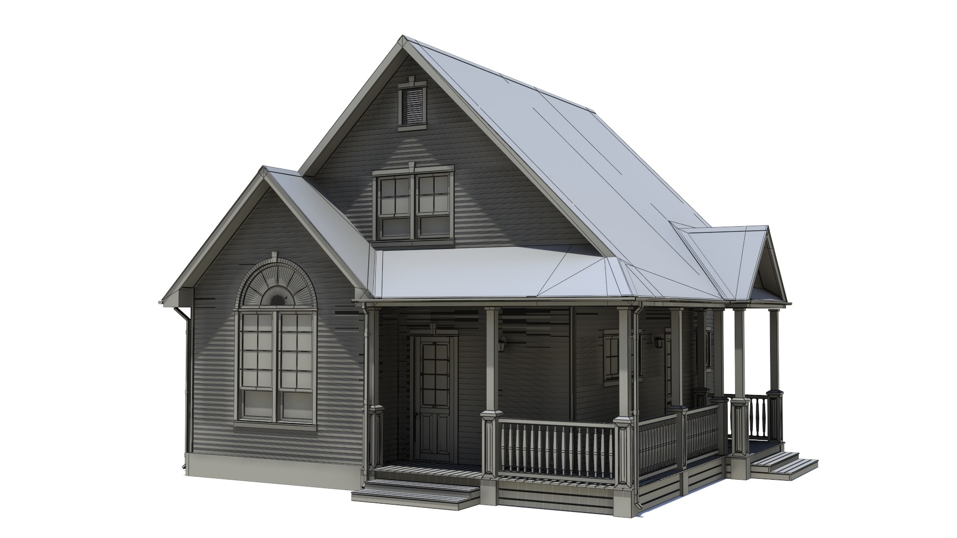3D Hi-poly Cottages Collection Vol 18 - TurboSquid 1957844