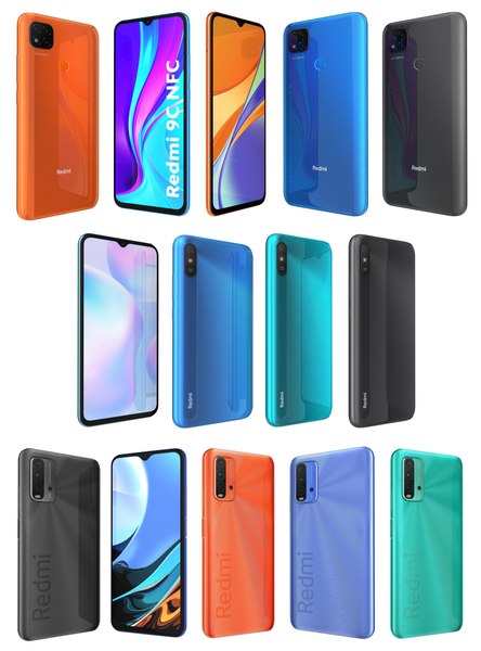 3D Xiaomi Redmi 9A 9C And 9T