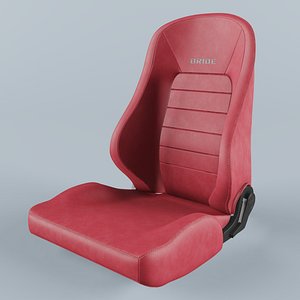 3D BRIDE EUROSTER II SPORTE Red Seat