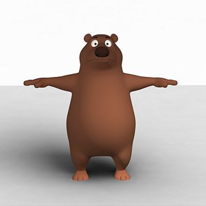 cartoon animation 3d model