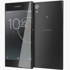 3d realistic sony xperia xa1 model