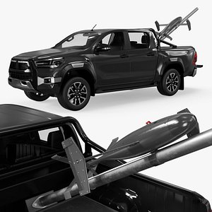 3D Pickup Mounted UAV Interceptor Platform