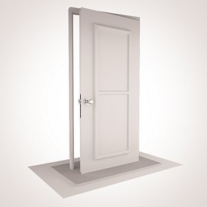 3d Residential Door 06