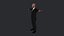 Morgan Freeman Personaje 3D hiperrealista de cuerpo completo y totalmente equipado