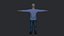 Morgan Freeman Personaje 3D hiperrealista de cuerpo completo y totalmente equipado