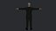 Morgan Freeman Personaje 3D hiperrealista de cuerpo completo y totalmente equipado