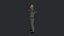 Morgan Freeman Personaje 3D hiperrealista de cuerpo completo y totalmente equipado