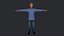 Morgan Freeman Personaje 3D hiperrealista de cuerpo completo y totalmente equipado