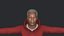 Morgan Freeman Personaje 3D hiperrealista de cuerpo completo y totalmente equipado