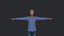 Morgan Freeman Personaje 3D hiperrealista de cuerpo completo y totalmente equipado