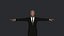 Morgan Freeman Personaje 3D hiperrealista de cuerpo completo y totalmente equipado