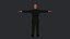 Morgan Freeman Personaje 3D hiperrealista de cuerpo completo y totalmente equipado