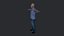 Morgan Freeman Personaje 3D hiperrealista de cuerpo completo y totalmente equipado