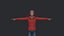 Morgan Freeman Personaje 3D hiperrealista de cuerpo completo y totalmente equipado