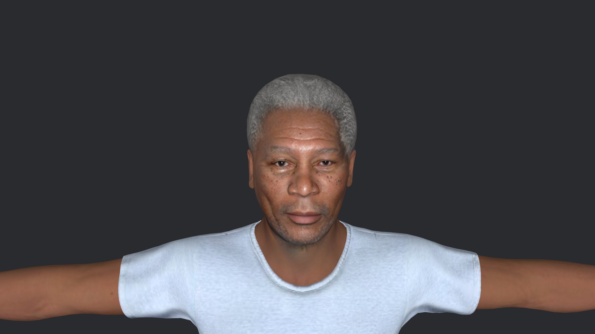 3D Morgan Freeman Hyper Realistic Full Body Fully Rigged 3D Character https://p.turbosquid.com/ts-thumb/HT/IfnCMt/pB/model13/png/1697036854/1920x1080/fit_q87/c4afa9561f9b1d89038bccd7f757d6e18f3bdb87/model13.jpg