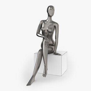 3d slim female mannequins