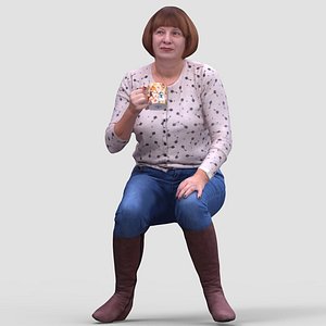 3d realistic human