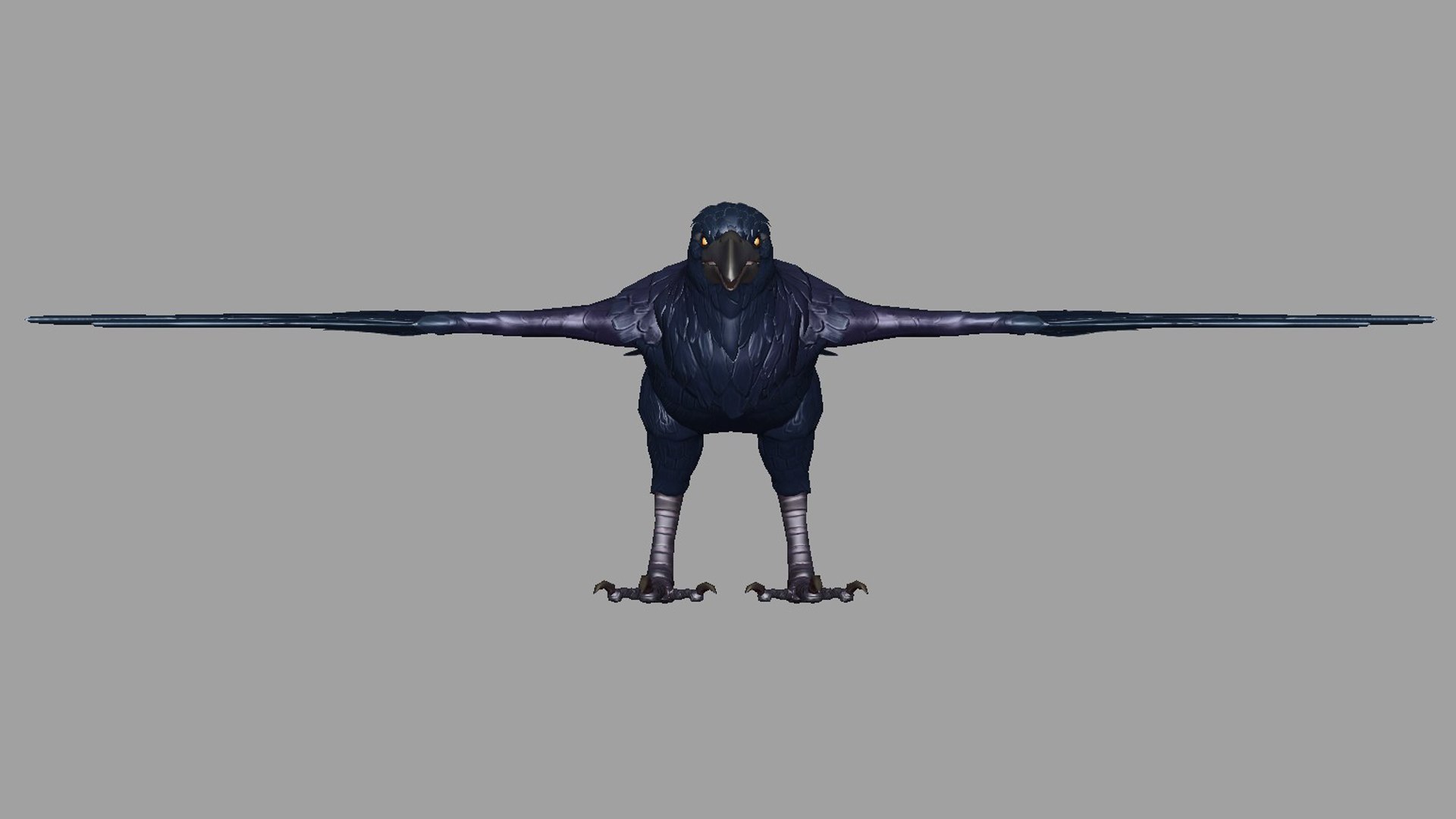 Vail Crow Anim Rig model https://p.turbosquid.com/ts-thumb/HT/MjxgUv/ka/model_front/jpg/1702244986/1920x1080/fit_q87/9f447ef7f6819ae2b898e1be03afc35f7dc1f011/model_front.jpg