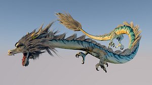 3D chinese dragon