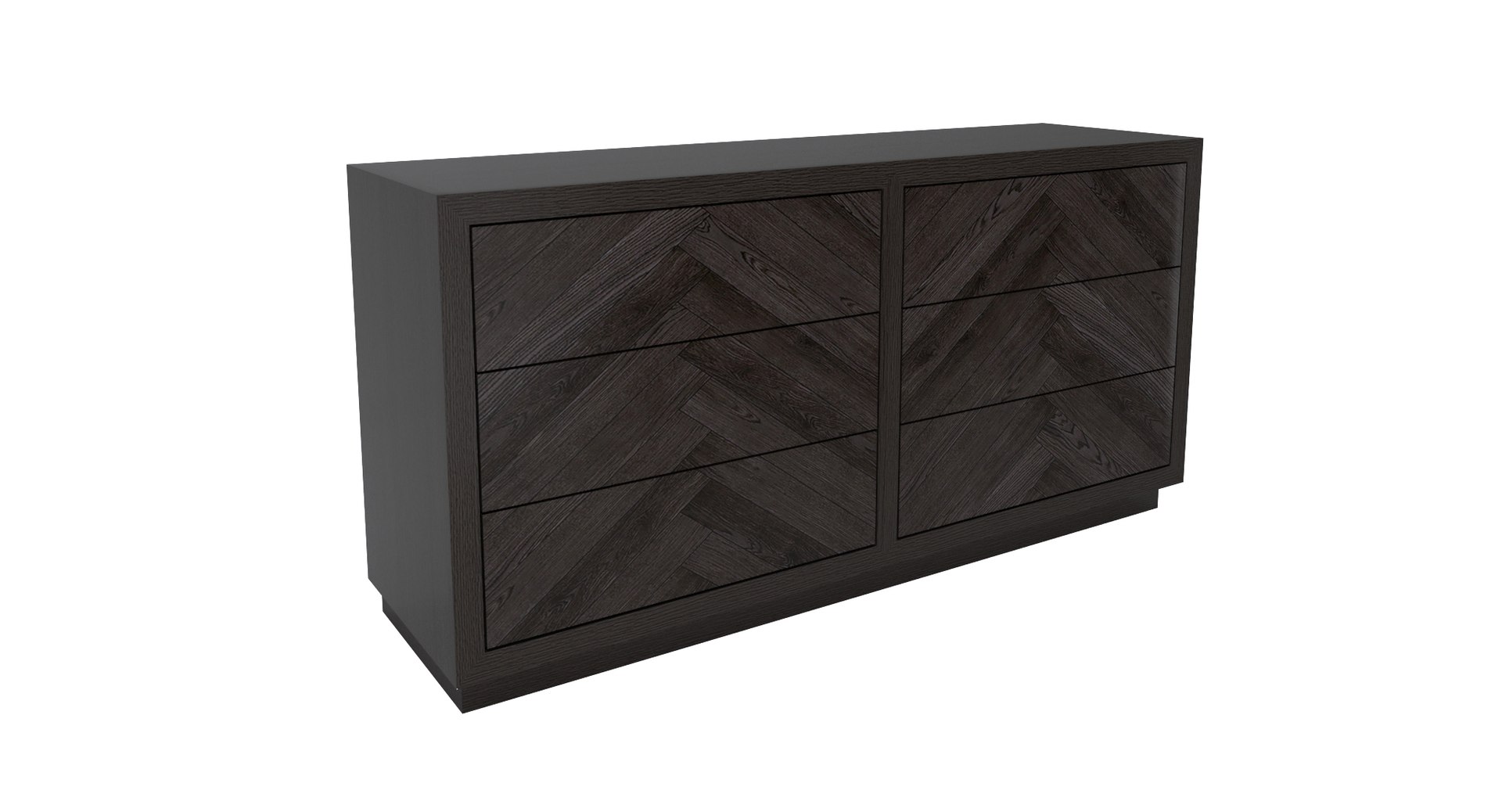 3d model restoration hardware herringbone dresser
