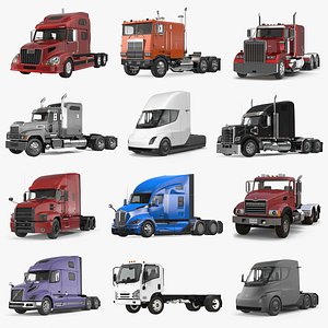 Trucks Collection 6 3D model