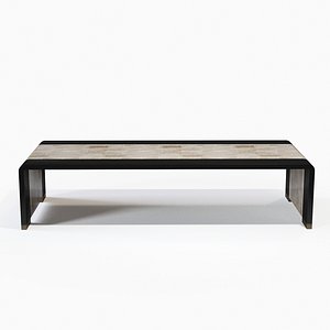 Alexander Lamont - Tourbillon Table Parallel Lines Shagreen