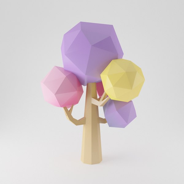 3d Toon Tree