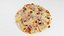 Pizza con funghi e storione