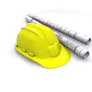 engineer helmet obj