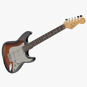 Electric Fender Stratocaster Guitar