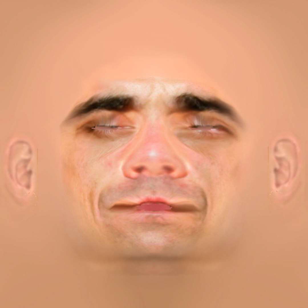 3d Robbie Williams Face Model