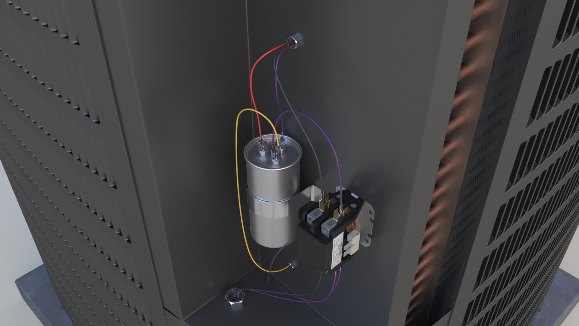 Ac Condensing Unit 3D Model - TurboSquid 1563735
