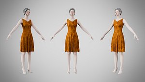Dress 36 Velvet Honey Dusk