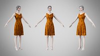 Dress 36 Velvet Honey Dusk