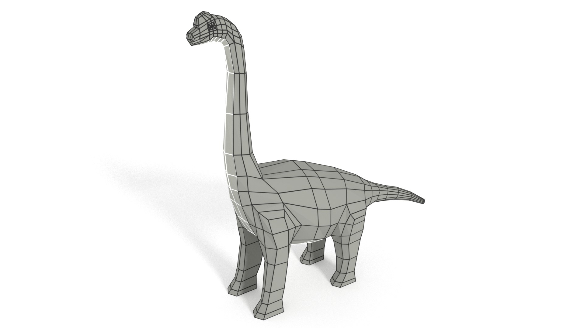 Brachiosaurus Dinosaur 3D Model - TurboSquid 1423656