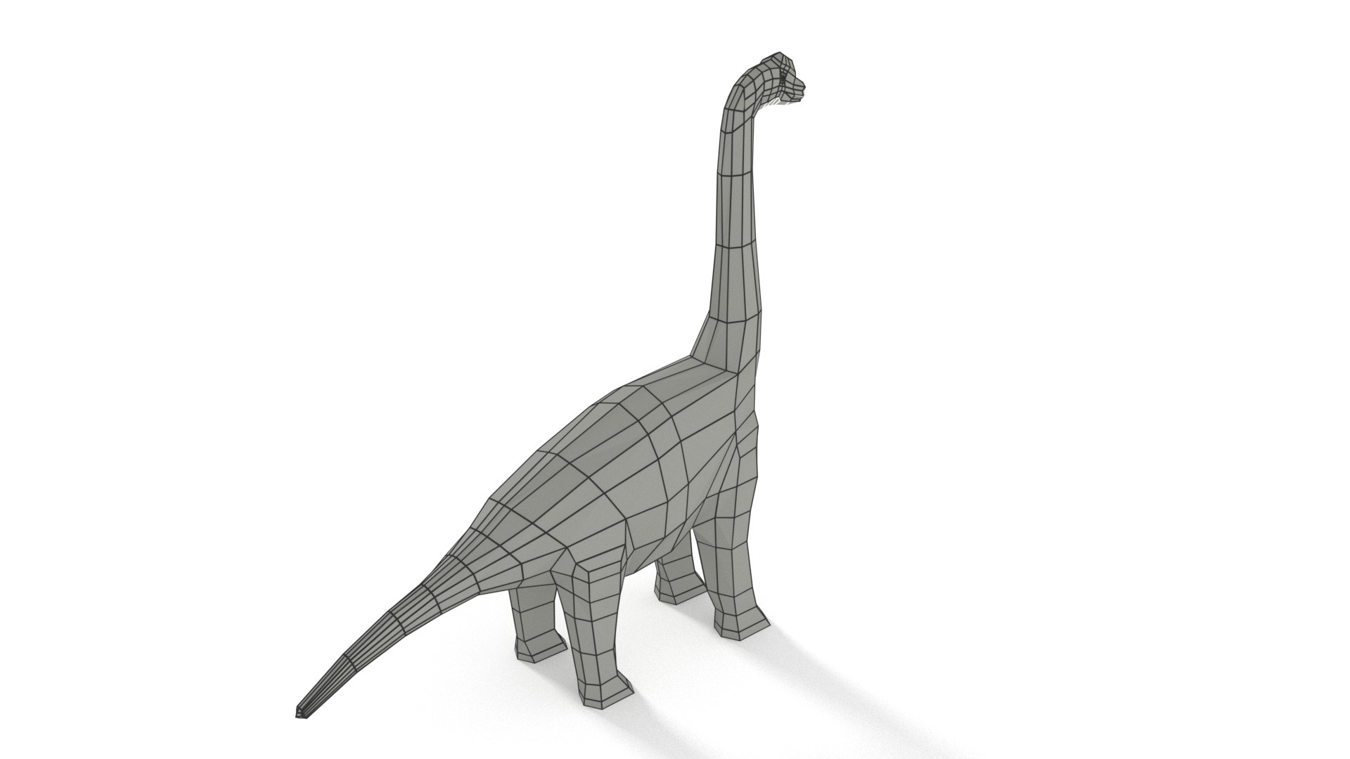 Brachiosaurus Dinosaur 3D Model - TurboSquid 1423656