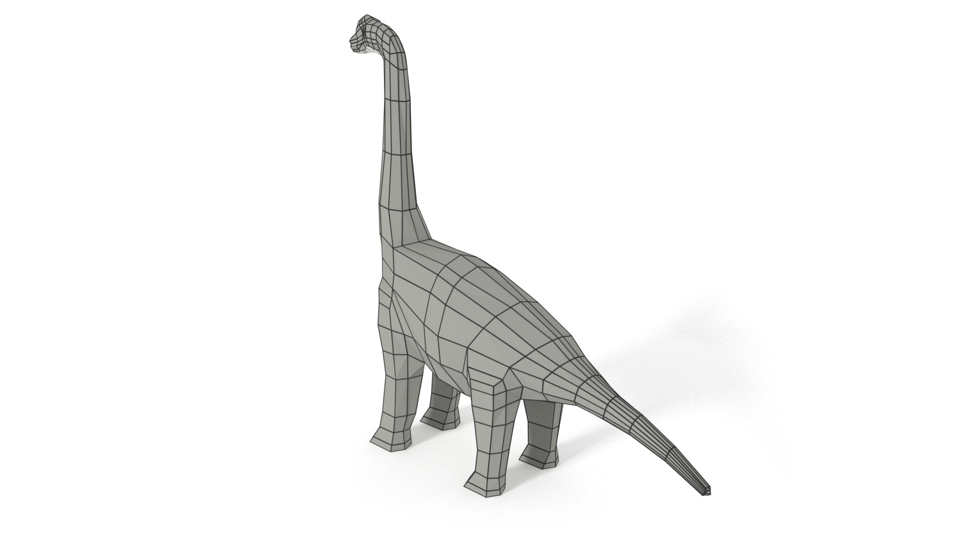 Brachiosaurus Dinosaur 3D Model - TurboSquid 1423656