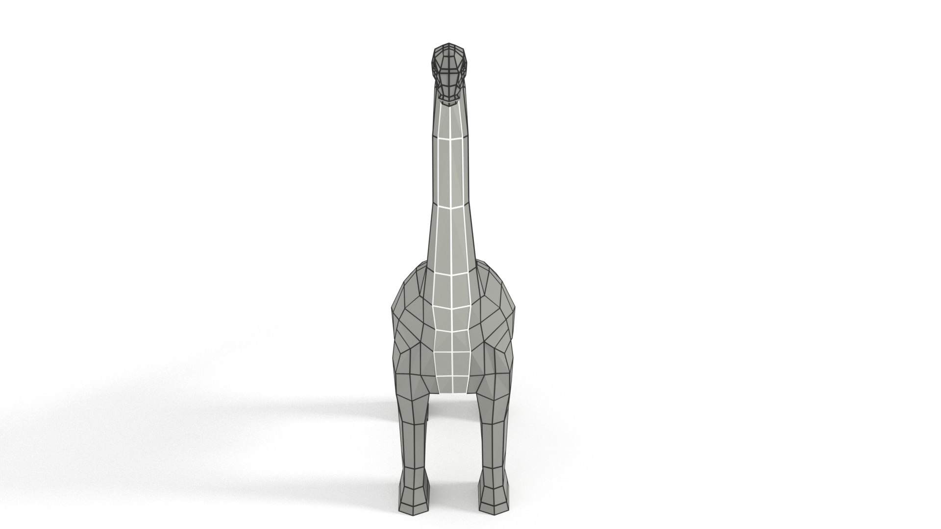 Brachiosaurus Dinosaur 3D Model - TurboSquid 1423656