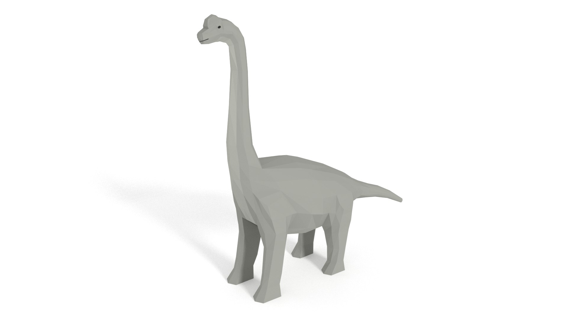 Brachiosaurus Dinosaur 3D Model - TurboSquid 1423656